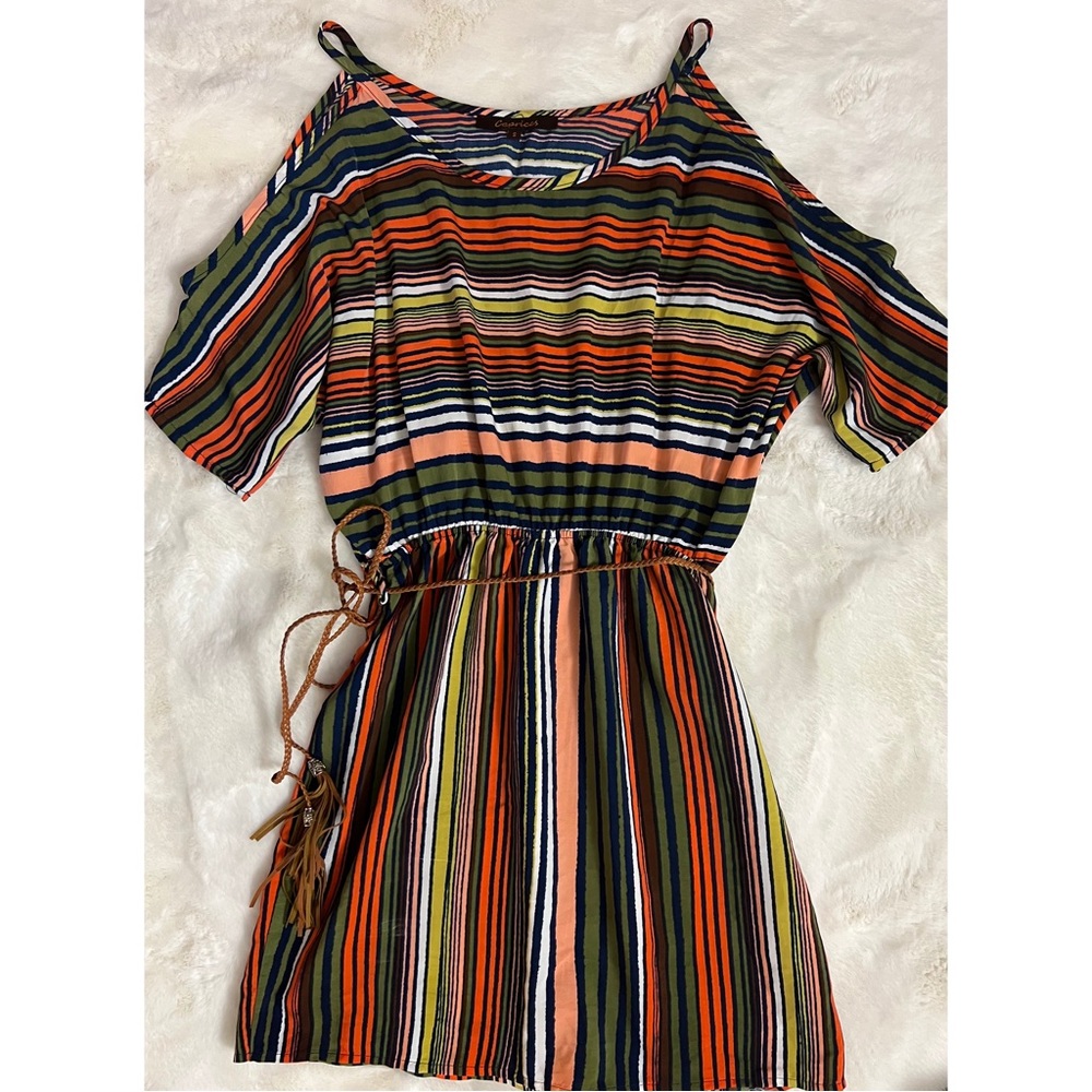 BOUTIQUE DRESS COLD SHOULDER DRESS, WOMEN, SMALL